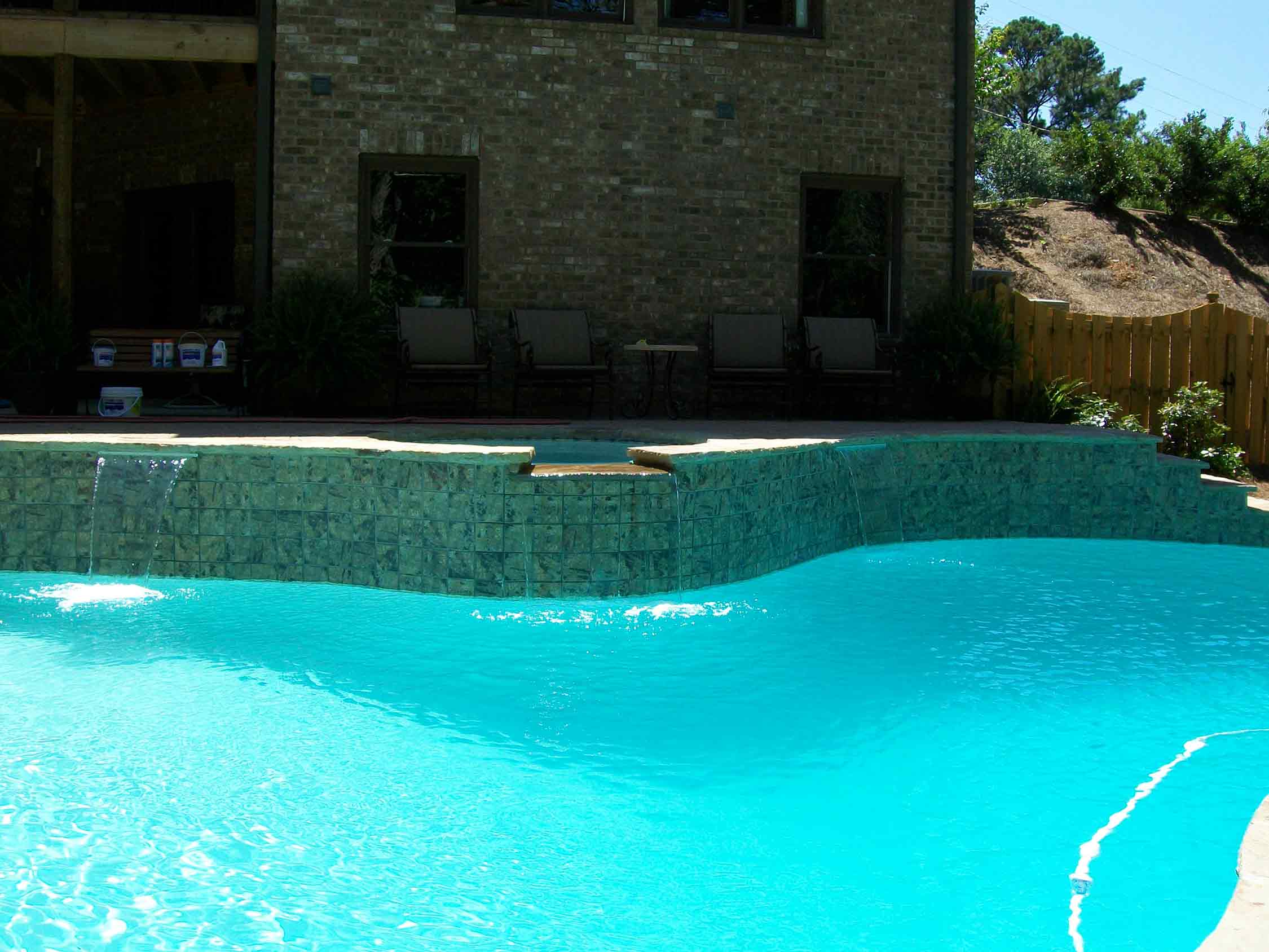 Custom gunite pool project 4